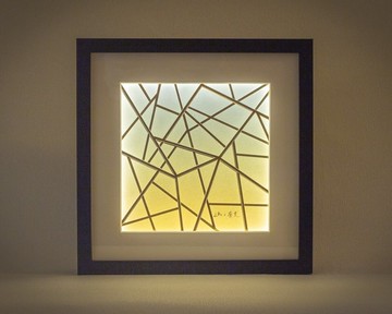 【朝櫺】立體紙雕氣氛燈 / 一天的希望,從光亮的地方開始