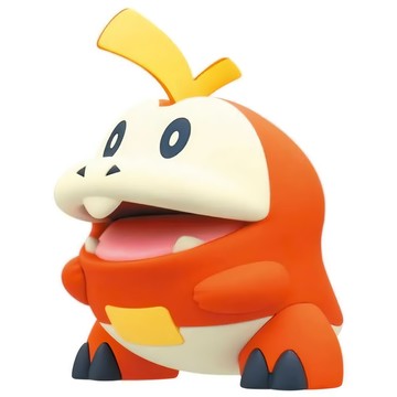 BANDAI Pokémon PLAMO 快組系列 020 呆火鱷 組裝模型  1個