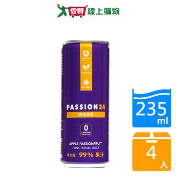 果力醒元氣機能果汁飲235mlx4入【愛買】