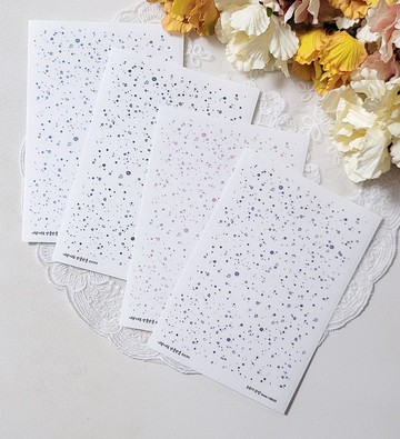 水滴貼紙 (彩色)