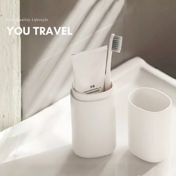 [🔥加厚旅行牙刷盒]隔日到貨 旅行漱口杯 牙刷旅行組 旅行牙刷組