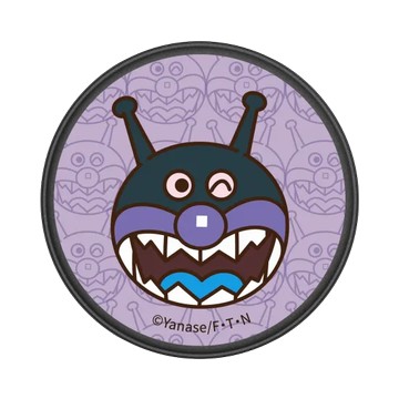 GRIP O (MagSafe 兼容） 黑 - Anpanman麵包超人 - 我是細菌人