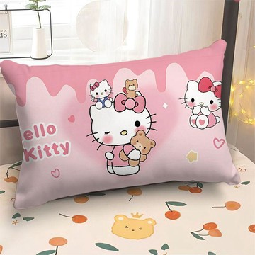 人氣新品💕卡通HelloKitty凱蒂貓周邊抱枕 學生宿舍臥室牀頭靠枕 辦公室午睡枕 KT周邊 交換禮物