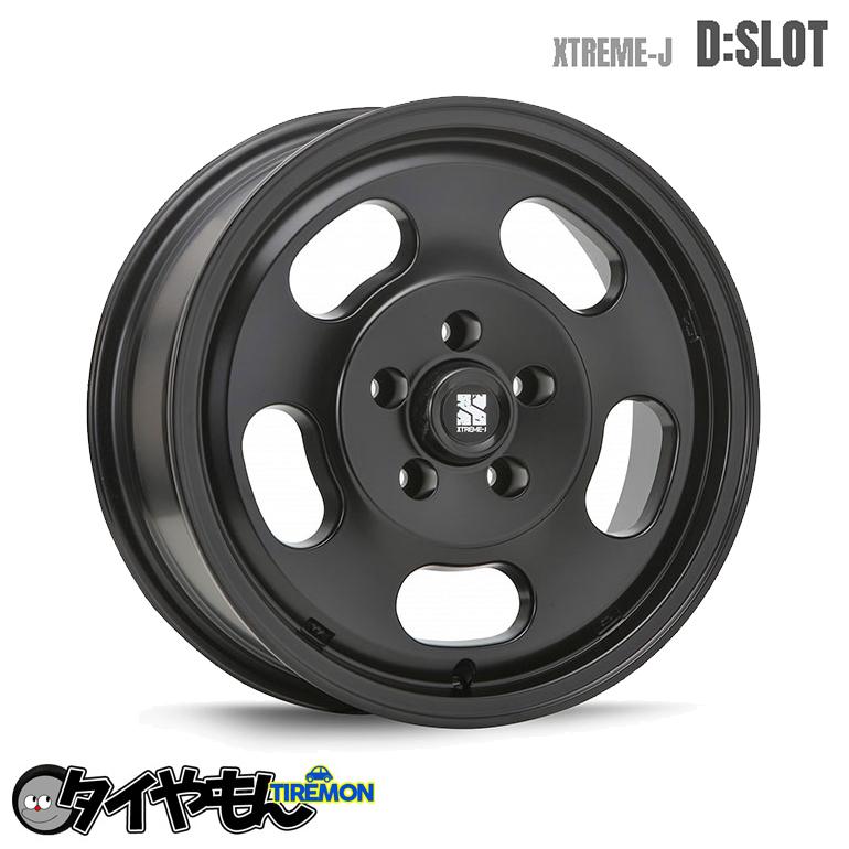 MLJ ◆ 16 インチ セット XTREMEJ Dスロット サテンブラック 175/80R16 YOHOHAMA ジオランダー MT 新品