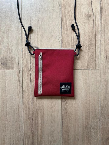 Reform 紅色小斜背包 附背帶 / 卡夾 / 手機包 / 小包