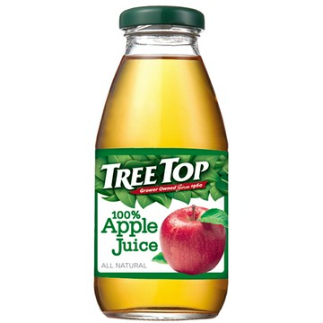 速出免運 樹頂TREE TOP 100%蘋果汁 300ml x 24瓶 玻璃瓶 (HS嚴選)