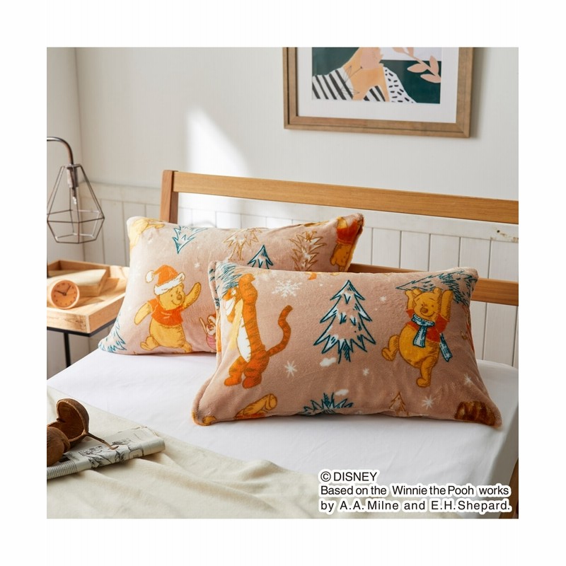 ディズニー フランネル枕カバー同色2枚組 プーさん 枕カバー ピローパッド Pillow Covers ニッセン Nissen 通販 Lineポイント最大get Lineショッピング