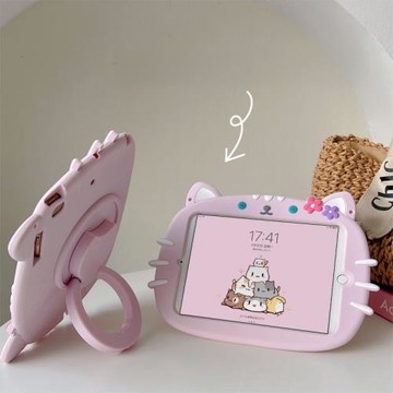 卡通2022新款iPad Air5保護套mini6平板殼適用于蘋果air2硅膠套pro11寸可愛防摔迷你5皮套10.2全包第十代10.9