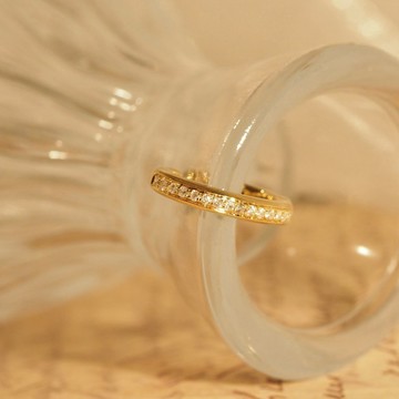 18K金鑽石境界耳夾 18K Gold Diamond Realm Ear Cuff