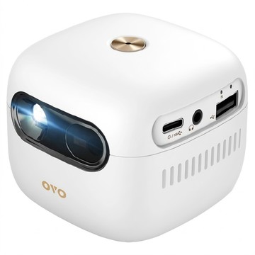台灣 OVO 小蘋果HD獨步版行動劇院便攜式智慧投影機  U3