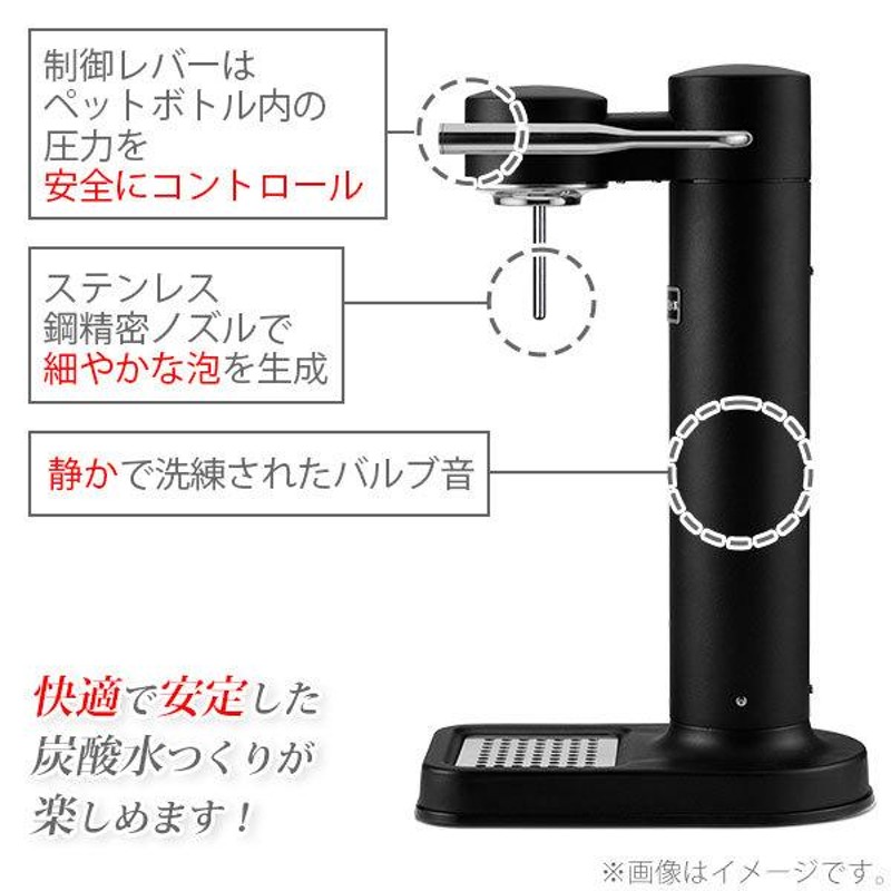 炭酸水メーカー アールケ カーボネーター3 aarke 専用ペットボトル1本