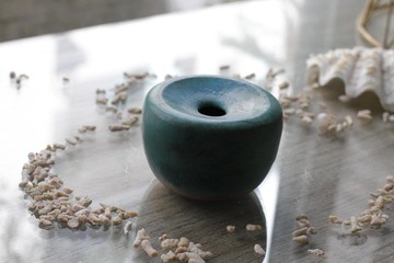 手拉坏小巧可愛陶瓷小小花瓶/花器