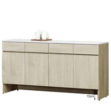 AS DESIGN雅司家具-摩塔5.3尺仿石面碗盤櫃下座-160*40*80.2cm