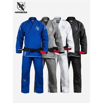 HAYABUSA 隼柔術服巴西柔術道服黑色道服防磨服巴西柔術男緊身衣