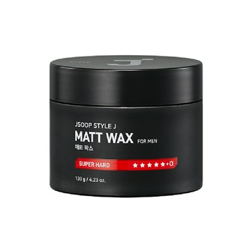 J'SOOP Style J 男士啞光髮蠟  120g  1罐