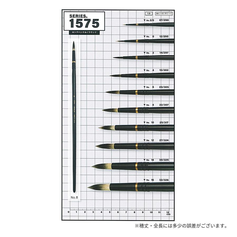 インターロン油彩筆 ラウンド 4号