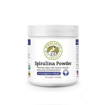 Wholistic護你姿 有機螺旋藻3oz (85g) 犬貓保健『寵喵樂旗艦店』