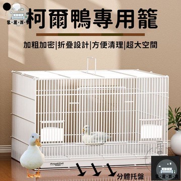 工廠現貨 可開發票 【柯爾鴨籠子 宅配免運】鴨籠子 鵪鶉籠 鸚鵡籠子 龍貓籠 蘆丁雞籠 荷蘭豬籠子 兔子籠 鐵籠 別墅鴨籠 大型籠子 全館折扣 售後保障 可開發票 年底鉅惠 m