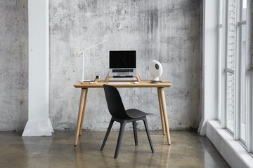 實木電腦桌 實木書桌 手工製作的辦公桌 優質學習桌 現代簡約設計