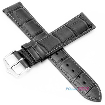 【海奕施 HIRSCH】Duke L 灰色 附工具 01028030 加厚款 天梭 MASERATI替用錶帶