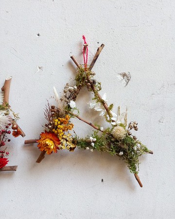 【零廢小品】E01.手綁花框/乾燥花/亦可選材料包F01.