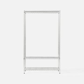 特力屋鍍鉻三層架寬106*深46*高180公分