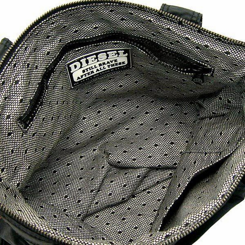 ディーゼル diesel トートバッグ x ray winter 00xe37 devotion black 