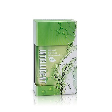 因特力淨 酵素潄口水-(清新茶香) 300c.c*2瓶-(贈愛草學12克試用皂*1)