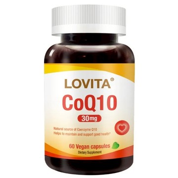 【Lovita愛維他】輔酵素Q10素食膠囊 60粒/瓶
