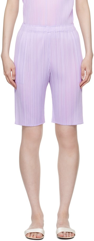 PLEATS PLEASE ISSEY MIYAKE 紫色 Monthly Colors April 短裤