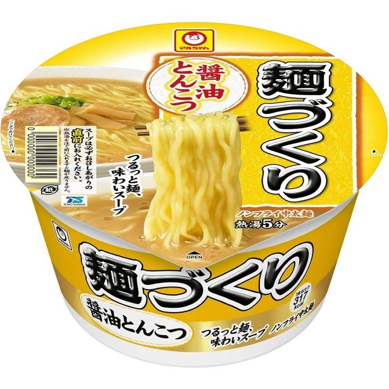 マルちゃん 麺づくり 醤油とんこつ 89g×12個