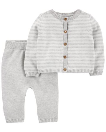 Baby 2-Piece Cardigan & Pant Set