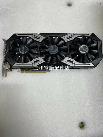 銘瑄 GTX 1660 Ti 6G 二手顯卡 三風扇散熱 擔案無暗病 正常使用【三和電腦配件店】