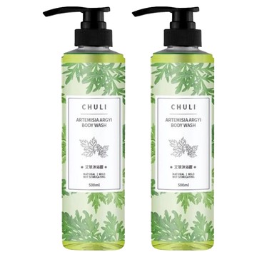 Chuli 初梨 平安艾草沐浴露 500ml  2瓶