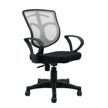 台灣製造 SGS認證 NP-07-舒適辦公椅-白（43*58*92cm）_廠商直送