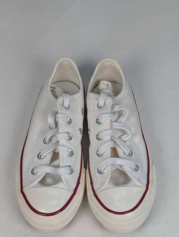 微瑕疵-左右腳鞋面明顯泛黃 368988C P1 CONVERSE CHUCK 70 OX 低筒休閒鞋中大童白