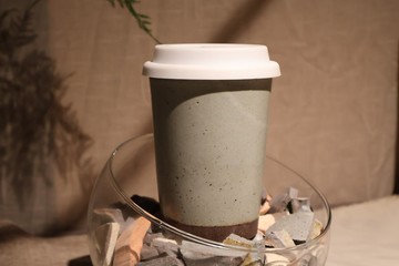 Pottery 計劃循環飲品杯汝青款
