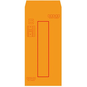 美加美 15K 紅框中式信封 100入 /包 N1315【APP滿額下單10%點數(單一帳號最高5000點)】1/31止