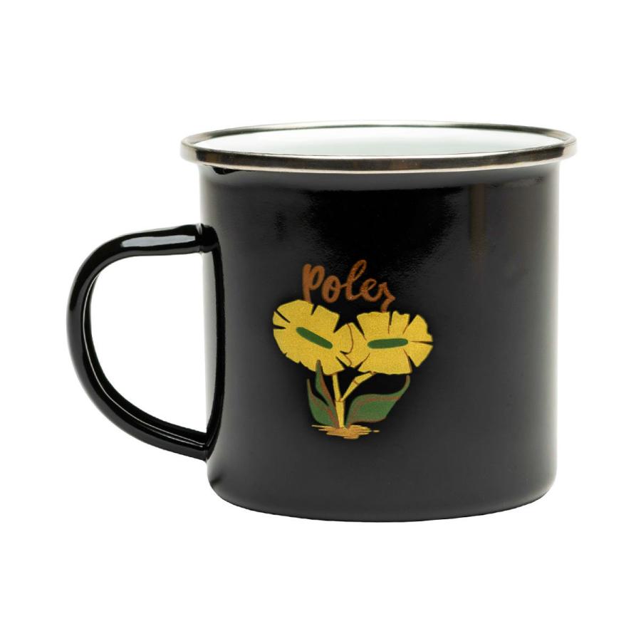 ポーラー マグカップ POLER アウトドア キャンプマグカップ CAMP MUG CUP BLACK 221ACM9101