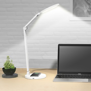 MOMAX 摩米士 Q.LED智能IoT無線充電語音控制檯燈10W-QL8