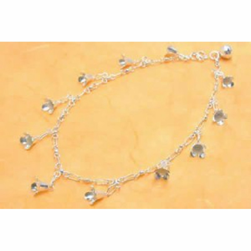 リリーチャームアンクレット 百合の花 ユリ フラワー シルバー925 スターリングシルバー メンズ レディース ペア ブレスレット 裸足 素足 通販 Lineポイント最大4 0 Get Lineショッピング