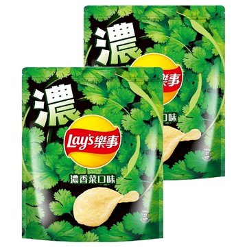 Lay's 樂事 濃香菜風味洋芋片  2包