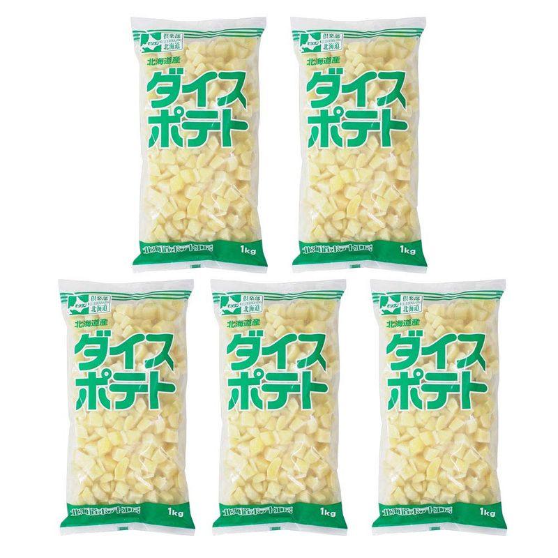 冷凍野菜 ダイスポテト モリタン 1kg×5 まとめ買い