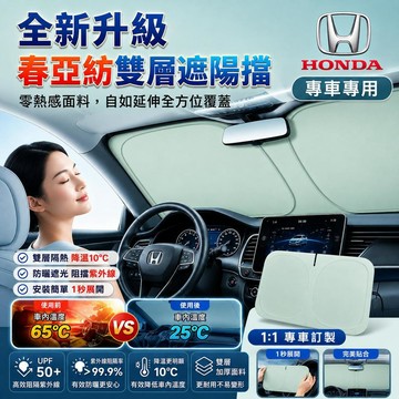 【現貨】Honda 專用 車上遮陽擋 CRV XRV HRV FIT k12 喜美 前擋遮陽板 車用遮陽簾 汽車遮陽前檔