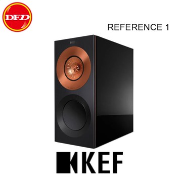 英國原裝 KEF REFERENCE 1 頂級書架揚聲器 Uni-Q 鋼琴黑 / 核桃木 / 鋼琴白 (一對不含立架) 公司貨