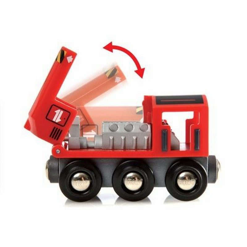 ブリオ レール レール＆ロードクレーンセット 3歳 BRIO 木製レール