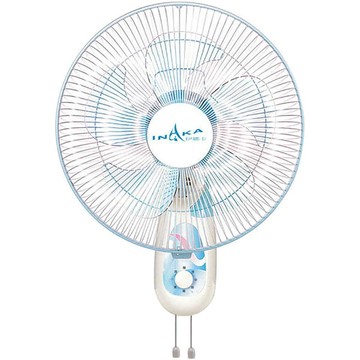 INAKA 伊娜卡 14吋雙拉壁掛扇 具拉線開關選擇風量 控制左右擺頭  ST-1484A