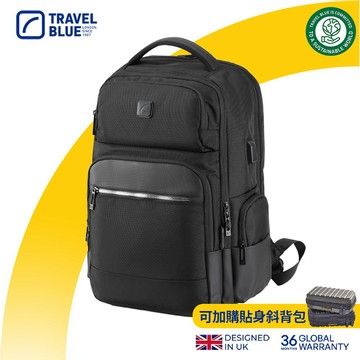 【Travel Blue 藍旅】進階專業背包 (後背包/筆電包/防潑水電腦包/雙肩包/商務背包)_TB3048