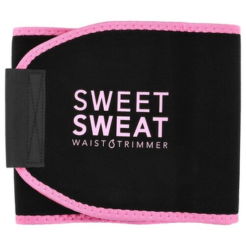Sports Research, Sweet Sweat 瘦腰減脂爆汗腰帶，小號，黑粉色，1 件