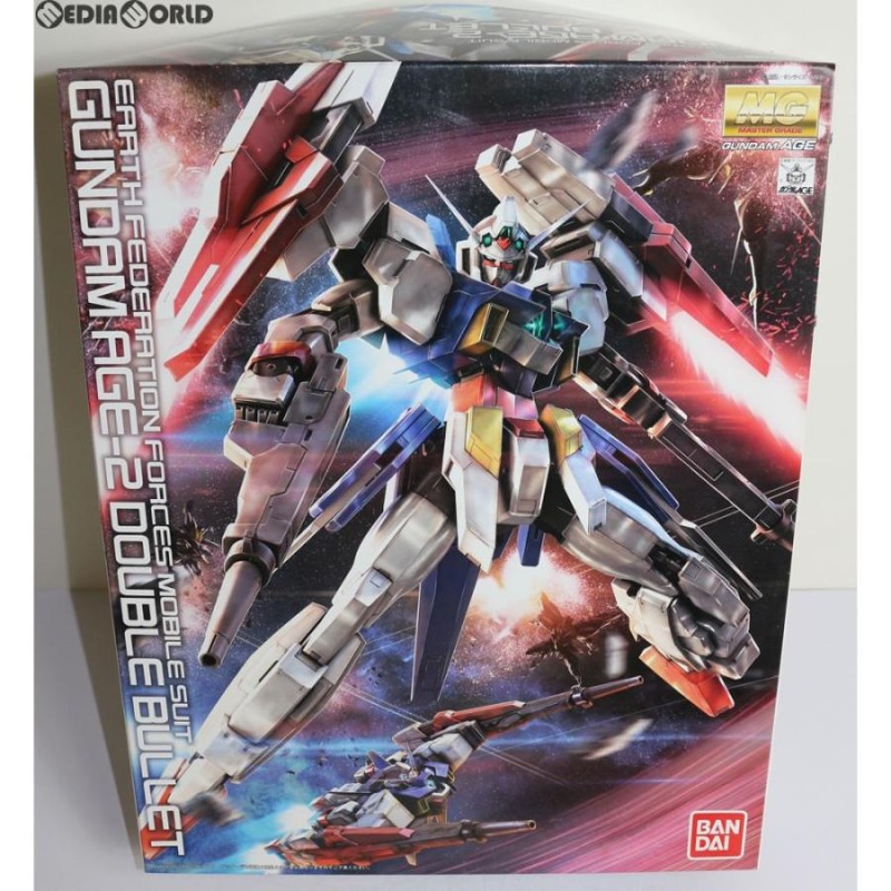 中古即納』{PTM}MG 1/100 ガンダムAGE-2 ダブルバレット 機動戦士ガンダムAGE(機動戦士ガンダムエイジ)  プラモデル(0182333) バンダイ(20130621) | LINEショッピング